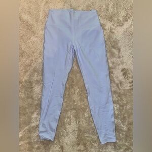 Lululemon Athletica Blue Leggings High-Waisted Tapered
